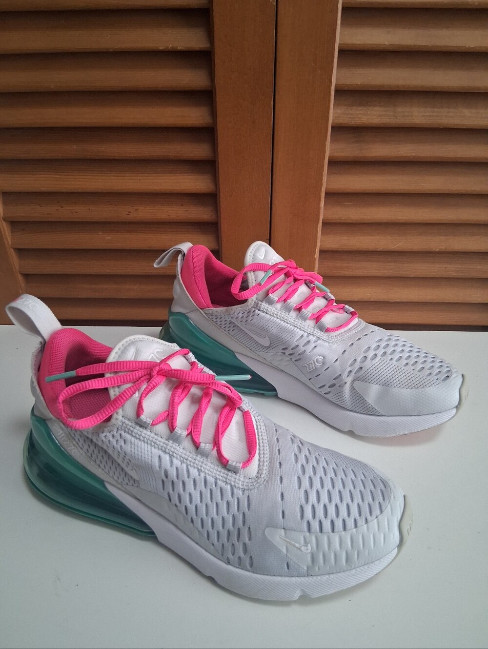 Nike Air Max 270 South Beach Women's Sneaker * Size: 8 - Picture 4 of 8
